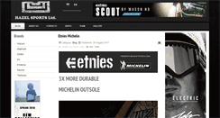 Desktop Screenshot of hazel-sports.com